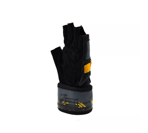 Рукавички для фітнесу MadMax MFG-880 Signature розмір XXL, чорно-жовті