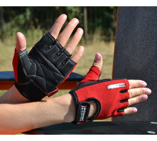 Рукавички для фітнесу Power System PS-2250 Pro Grip S, червоні