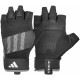 Рукавички для тренінгу Adidas Performance Training Gloves розмір S, чорно-сірі