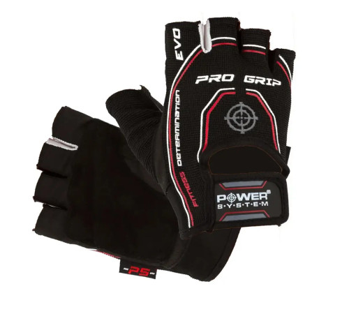 Рукавички для фітнесу Power System PS-2250E Pro Grip EVO S, чорні