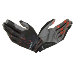 Рукавички для фітнесу MadMax MXG-103 X розмір L, сіро-чорні