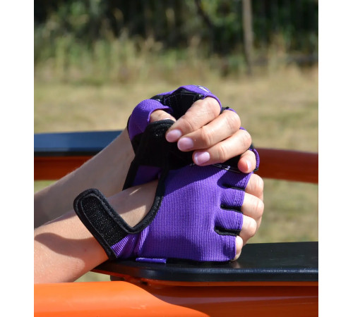 Рукавички для фітнесу жіночі Power System PS-2250 Pro Grip S, фіолетові