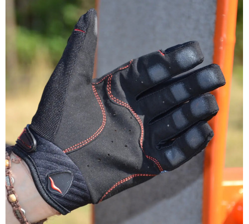 Рукавички для фітнесу MadMax MXG-102 X Gloves розмір XL, сіро-чорні