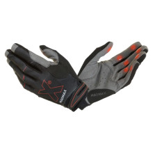 Рукавички для фітнесу MadMax MXG-103 X розмір XL, сіро-чорні