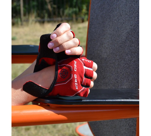Рукавички для фітнесу Power System PS-2250E Pro Grip EVO M, червоні