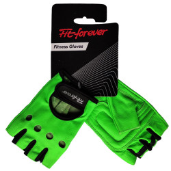 Рукавички для фітнесу Fit forever Supreme, салатовий, розмір L