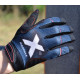 Рукавички для фітнесу MadMax MXG-102 X Gloves розмір XXL, сіро-чорні