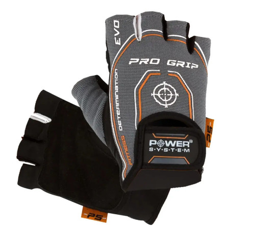Рукавички для фітнесу Power System PS-2250E Pro Grip EVO XS, сірі