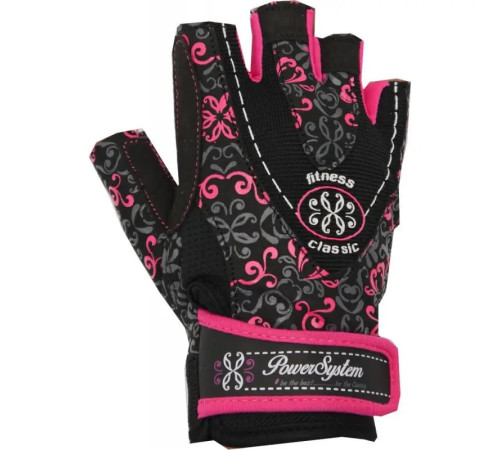 Рукавички для фітнесу жіночі Power System PS-2910 Classy XS, рожеві