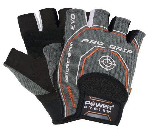 Рукавички для фітнесу Power System PS-2250E Pro Grip EVO L, сірі