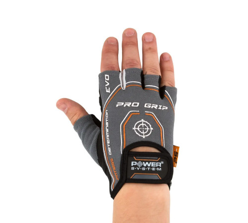 Рукавички для фітнесу Power System PS-2250E Pro Grip EVO L, сірі