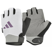 Рукавички для тренінгу Adidas Performance Women's Gloves розмір L, біло-сірі