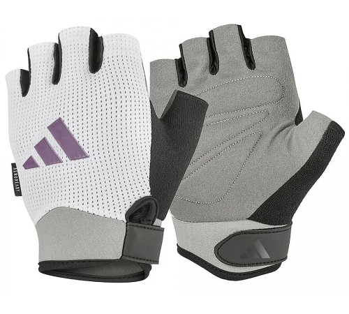 Рукавички для тренінгу Adidas Performance Women's Gloves розмір L, біло-сірі