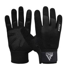 Рукавички для фітнесу RDX W1 Full Finger Plus розмір S, чорні