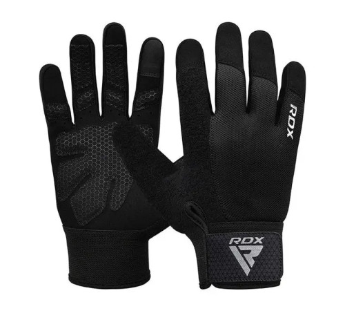 Рукавички для фітнесу RDX W1 Full Finger Plus розмір S, чорні