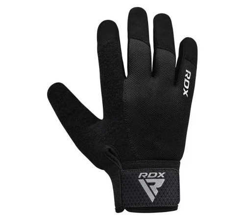 Рукавички для фітнесу RDX W1 Full Finger Plus розмір S, чорні