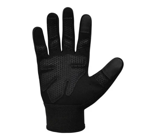Рукавички для фітнесу RDX W1 Full Finger Plus розмір S, сірі