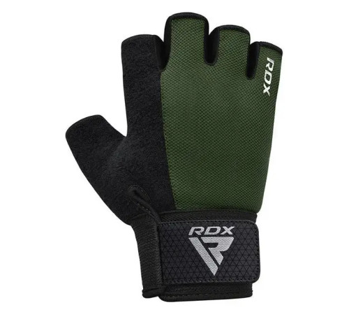 Рукавички для фітнесу RDX W1 Plus розмір S, хакі