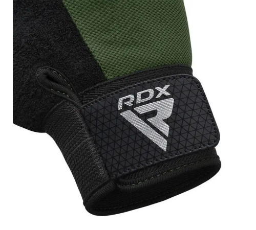 Рукавички для фітнесу RDX W1 Plus розмір S, хакі