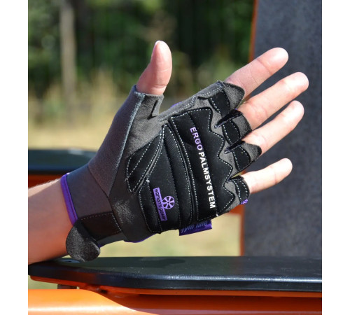 Рукавички для фітнесу жіночі Power System PS-2570 M, фіолетові