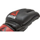 Рукавички для тренінгу ММА Reebok Gloves Leather розмір S, чорно-червоні