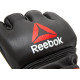 Рукавички для тренінгу ММА Reebok Gloves Leather розмір S, чорно-червоні