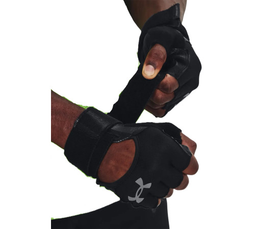 Рукавички Under Armour для тренінгу M's Weightlifting Gloves розмір XL, чорні