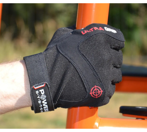 Рукавички для фітнесу Power System PS-2400 Ultra Grip M, чорні