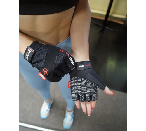 Рукавички для фітнесу Power System PS-2400 Ultra Grip M, чорні