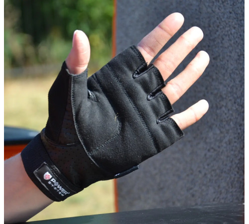 Рукавички для фітнесу Power System PS-2500 Power Plus XL, чорні