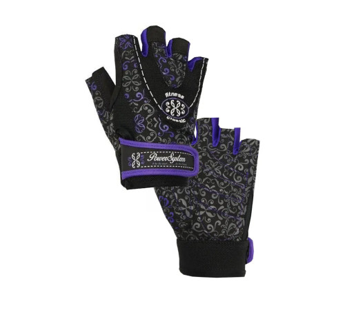 Рукавички для фітнесу жіночі Power System PS-2910 Classy XS, фіолетові
