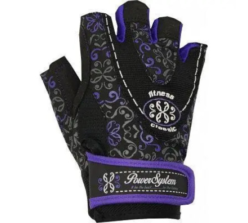 Рукавички для фітнесу жіночі Power System PS-2910 Classy XS, фіолетові