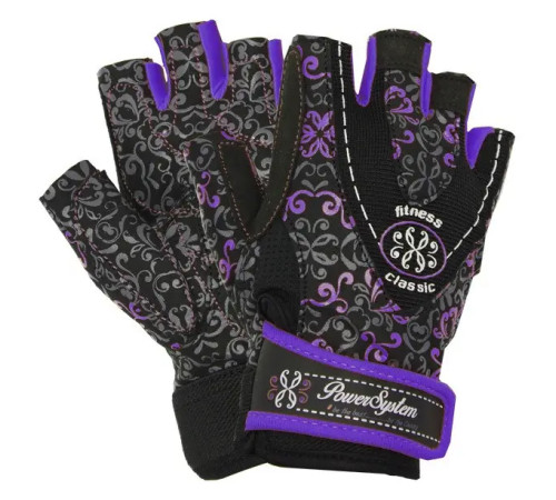 Рукавички для фітнесу жіночі Power System PS-2910 Classy XS, фіолетові
