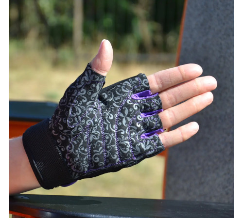 Рукавички для фітнесу жіночі Power System PS-2910 Classy XS, фіолетові