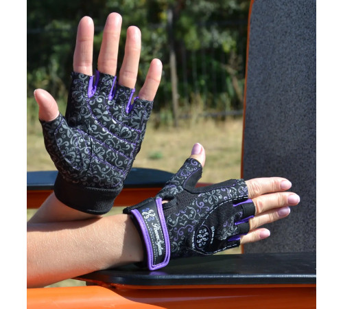 Рукавички для фітнесу жіночі Power System PS-2910 Classy XS, фіолетові