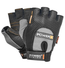 Рукавички для фітнесу Power System PS-2500 Power Plus XXL, чорно-сірі