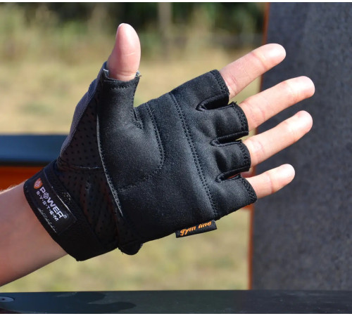 Рукавички для фітнесу Power System PS-2500 Power Plus XXL, чорно-сірі