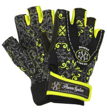 Рукавички для фітнесу жіночі Power System PS-2910 Classy XS, жовті