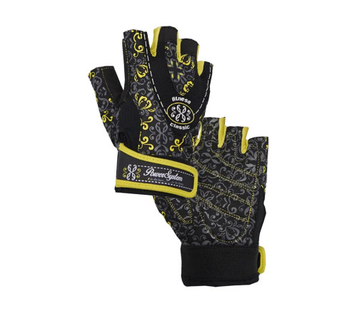 Рукавички для фітнесу жіночі Power System PS-2910 Classy XS, жовті