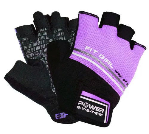 Рукавички для фітнесу жіночі Power System PS-2920 Evo S, фіолетові