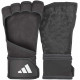 Рукавички для тренінгу Adidas Open Back Training Gloves розмір S, чорні