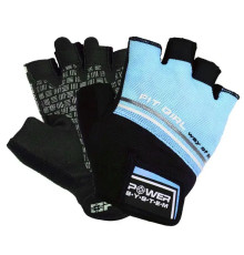 Рукавички для фітнесу жіночі Power System PS-2920 Evo M, блакитні