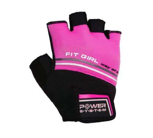 Рукавички для фітнесу жіночі Power System PS-2920 Evo M, рожеві