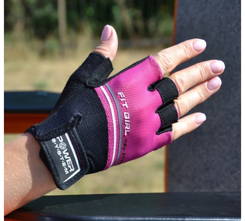 Рукавички для фітнесу рожеві Power System PS-2920 Evo S, рожеві
