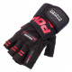 Рукавички для фітнесу Power System PS-2800 M, чорно-червоні