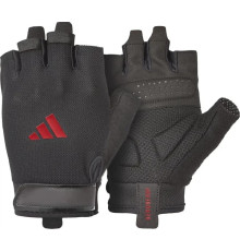 Рукавички для тренінгу Adidas Essential Training Gloves розмір M, чорно-червоні