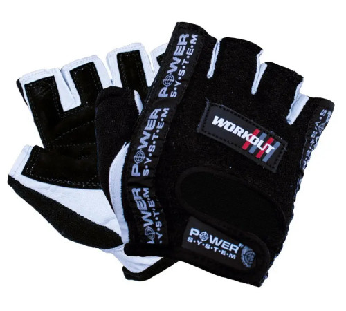 Рукавички для фітнесу Power System PS-2200 Workout S, чорні