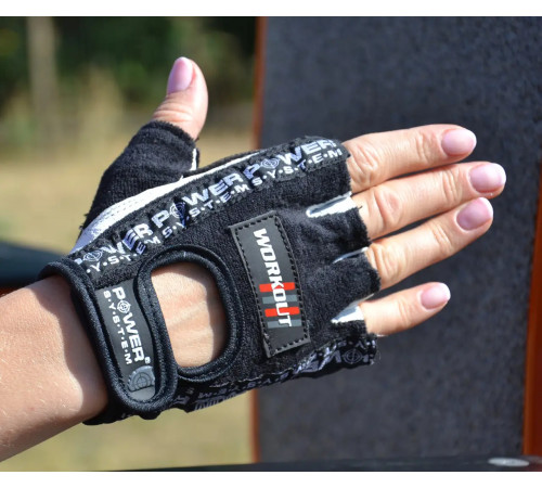 Рукавички для фітнесу Power System PS-2200 Workout S, чорні