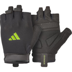 Рукавички для тренінгу Adidas Essential Training Gloves розмір S, чорно-зелені