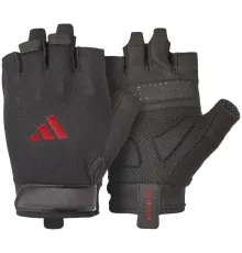 Рукавички для тренінгу Adidas Essential Adjustable Gloves розмір L, чорно-зелені